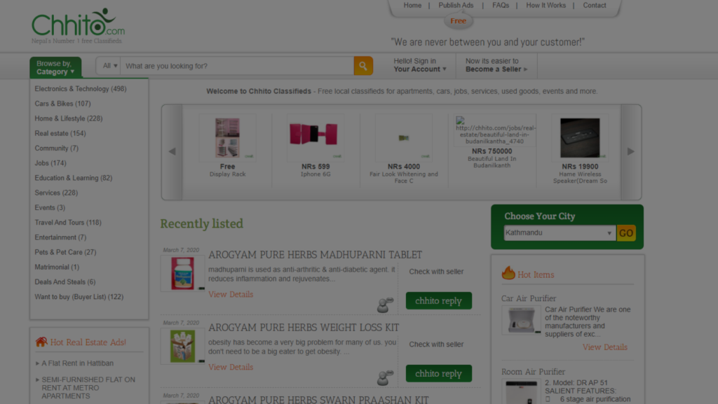 Top Classified Sites In Nepal 2021 6